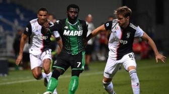 Drama 6 Gol di Mapei Stadium, Juventus Diimbangi Sassuolo 3-3