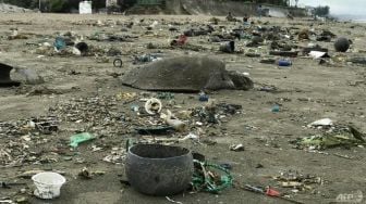 160 Kura-Kura Terjerat Sampah Plastik di Bangladesh, Puluhan Mati