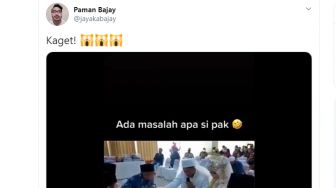 Terlalu Bersemangat Saat Jadi Wali Nikah, Pria Ini Gebrak Meja Hingga Pecah