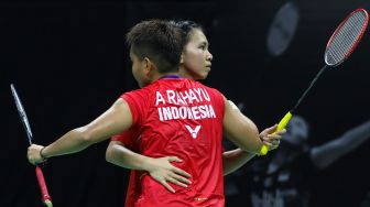 Apriyani / Mychelle Tantang Ribka / Fadia di Final PBSI Home Tournament