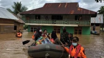 1.527 Keluarga di Konawe Utara Terdampak Bencana Banjir