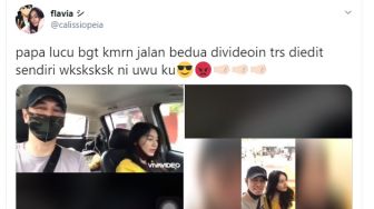 Aksi Romantis Seorang Ayah Buat Video Jalan Bareng Anak Perempuannya