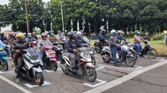 Traffic Light di Kota Cilegon Dipasang Starting Grid Ala Moto GP