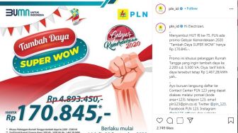 Cara Menambah Daya Listrik, Diskon Dalam Rangka HUT RI Ke-75