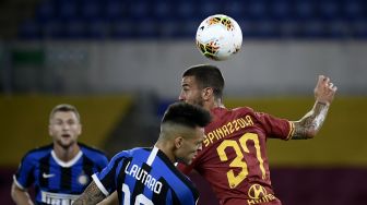 AS Roma Bermain Imbang 2-2 dengan Inter Milan