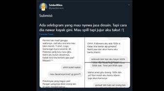 Viral Selebgram Minta Jasa Desain Grafis Bayar Pakai Exposure, Publik Emosi