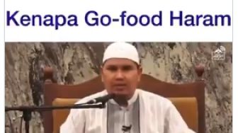 Beredar Video Ustaz Klaim GoFood Haram, Jagat Twitter Geger