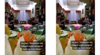 Anak Ulang Tahun, Ayah Berdoa: Berikan Hidayah Mengurangi Main TikTok