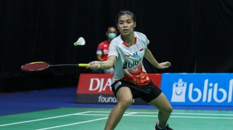 PBSI Home Tournament: Menangi Laga Perdana, Gregoria Belum Dapat Perlawanan