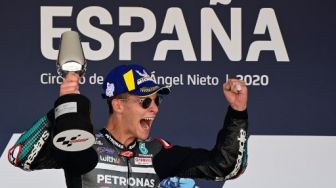 Soal Masalah Motor Valentino Rossi, Ini Komentar Vinales dan Quartararo