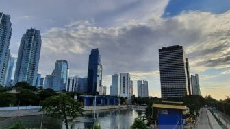 Jakarta Berawan di 2 Januari 2021, Waspada Potensi Hujan