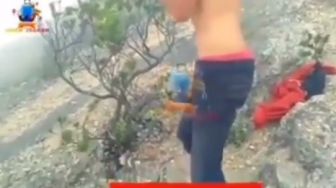 Viral, Video Perilaku Aneh Pendaki Gunung Lawu Sebelum Akhirnya Tewas