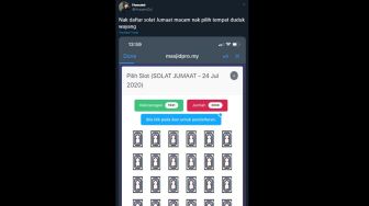 Salat Jumat di Sini Ibarat Mau Nonton Film, Jemaah Wajib Pesan Tempat Dulu