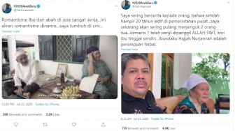 Mengenang Abah, Fahri Hamzah Perlihatkan Video Romantisme Orang Tuanya