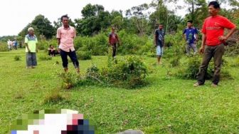 Petani Ditemukan Tewas di Kebun dengan Kondisi Leher Nyaris Putus