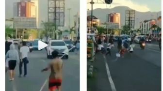 Warga Berebut Layangan di Tengah Jalan, Publik: Kalau Ketabrak Salah Siapa?