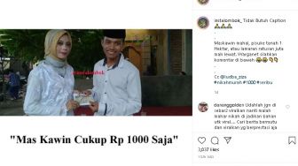 Sederhana, Pasangan di Lombok Menikah dengan Mahar Uang Rp 1000