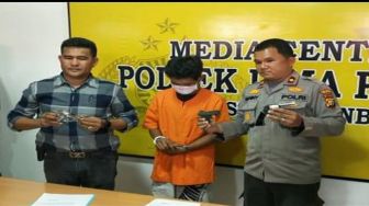 Gara-gara Buka Jasa Servis Senjata Api, Pria di Pekanbaru Diciduk Polisi