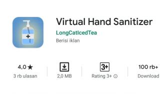 Heboh Aplikasi Virtual Hand Sanitizer, Bikin Warganet Gregetan