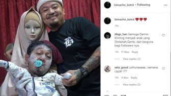 Usai Nikahi Manekin, Bimacho Buat Netizen Heran dengan Video Kelahiran Anak