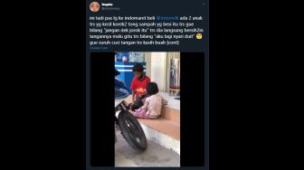 Viral Dua Bocah Ketahuan Sedang Korek Sampah, Cari Uang Demi Beli Ubi