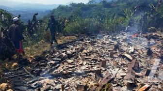 Rumah Panggung di Nyalindung Sukabumi Ludes, BPBD: Diduga Dibakar