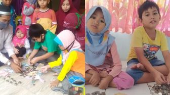 Inspiratif, Bocah SD Ini Berkurban dari Duit Tabungan