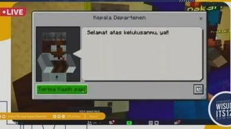 Unik, ITS Wisuda Online Pakai Game Minecraft untuk Wakili Mahasiswa