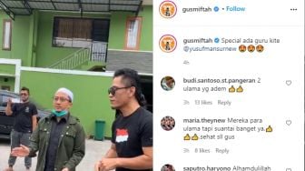 Ke Ponpes Gus Miftah, Yusuf Mansur Komentari Sapi Kurban Anak Amien Rais