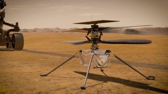 Sensor Navigasi Mati, Helikopter NASA di Mars Optimis Tetap Terbang