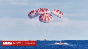 Astronot NASA Sukses Mendarat Lepas Pantai, Pertama Sejak 45 tahun Apollo