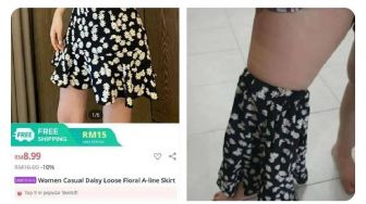 Beli Rok Mini di Online Shop, Pembeli Ini Malah Dapet Rok Lutut