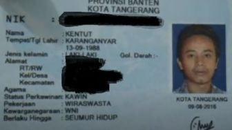 Kisah Pria Bernama Kentut, Ganti Nama di KTP karena Sering Dihina