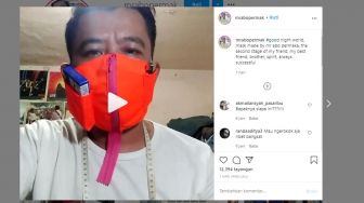 Masker Khusus Perokok Buatannya Viral, Mr. Abo Kebanjiran Pesanan