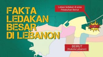 INFOGRAFIS: Fakta Ledakan Besar di Lebanon