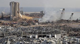Ledakan Ribuan Ton Amonium Nitrat di Lebanon Belum Sekuat Bom Atom