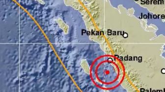 Gempa Magnitudo 5,2 Guncang Pesisir Selatan Sumatera Barat