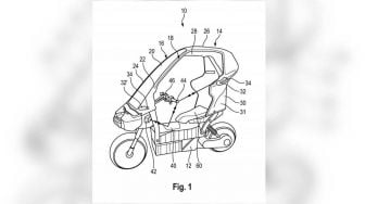 Bak Becak dengan Dua Roda, Inikah Penampakan Calon Motor Elektrik BMW?