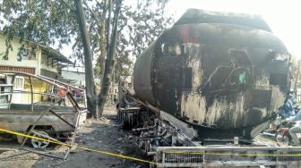 Truk Pertamina Meledak di Medan Diduga karena Penyelewengan 'Kencing' BBM