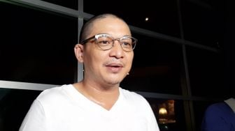 Pasha Ungu saat ditemui di Jalan Kapten P Tendean, Jakarta Selatan, Kamis (6/8/2020). [Suara.com/Evi Ariska]