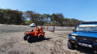 Pakai Drone dan Jetski, Pencarian 5 Korban di Pantai Goa Cemara Nihil