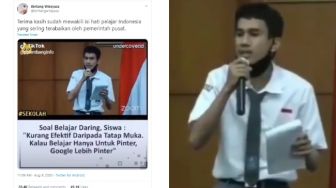 Viral Siswa Kritik Belajar Online: Ada yang Habis Absen Tidur Lagi