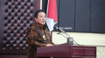 Gubernur Lampung Arinal Djunaidi Dapat Jatah Vaksin Lansia