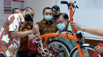 Brompton Kesayangan Jusuf Kalla Dilelang, Pemenangnya Tak Disangka-sangka