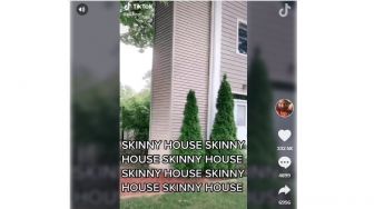 Viral Rumah Gepeng di TikTok, Ternyata seperti Ini Tampilan Aslinya