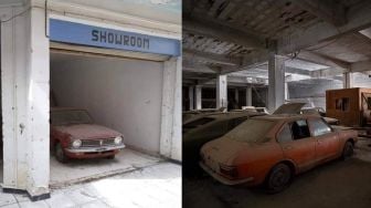 Bak Kota Mati, Deretan Mobil Tua di Showroom Toyota di Siprus Jadi Sorotan