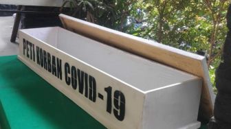 Sebar Peti Korban Covid-19 di Jalanan, Wawalkot Jakpus: Pesan buat Kita