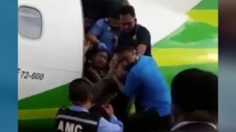 Video Orang Dipaksa Turun Dari Pesawat, Ini Penjelasan Maskapai Citilink