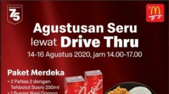 Jelang HUT RI Ke-75, Catat Promo 17 Agustus 2020 di Gerai Makanan Ini