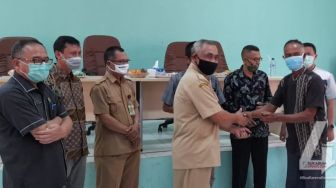 Distan Kabupaten Sukabumi Ingatkan Petani Jaga Irigasi yang Diperbaiki